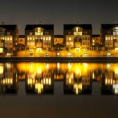 Four Houses at Surrey Quays Docks