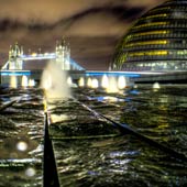 Tower Bridge Wet Reflections